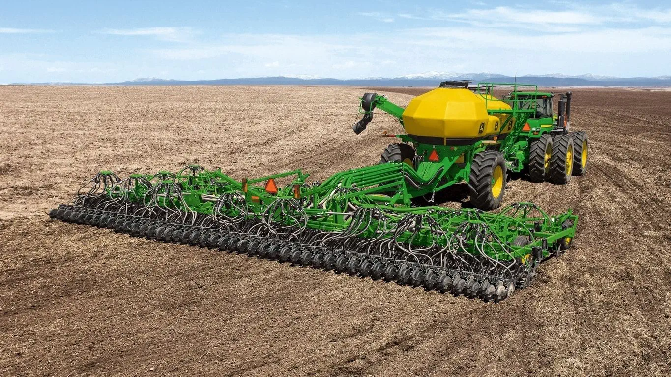 You are currently viewing  The 455 John Deere Grain Drill